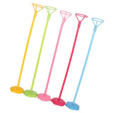 5pcs Table Balloon Stand Reusable Balloon Holder Balloon Stand Kit Balloon Support Holder Set (Red+Yellow+Blue+Green+Pink)