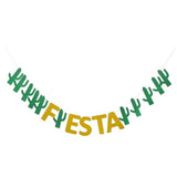 Fiesta Party Banner Cactus Gar Multi Paper 1Set Mexican Themed Party Decoration