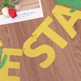 Fiesta Party Banner Cactus Gar Multi Paper 1Set Mexican Themed Party Decoration