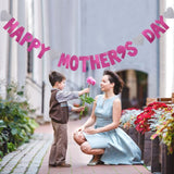 Mother's Day Banners Paper 1Pack Rose Red Photo Prop