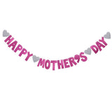 Mother's Day Banners Paper 1Pack Rose Red Photo Prop