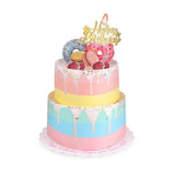 3D Birthday Cake Greeting Card Multi Color Creative Design Suitable for All Ages