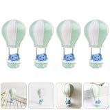 4 Pcs Hot Balloon Cake Decor Resin Elephant Figure for Birthday Cakes