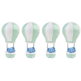 4 Pcs Hot Balloon Cake Decor Resin Elephant Figure for Birthday Cakes