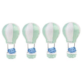 4 Pcs Hot Balloon Cake Decor Resin Elephant Figure for Birthday Cakes