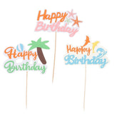 Cake Beautification Ocean Theme Assorted Color 3pcs