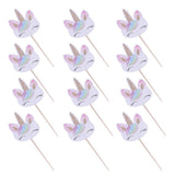 cake topper decoration Cake Toppers Bamboo Stick 48 Pcs