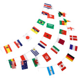 5 Sets of Countries String Flags Soccer Party Banners Soccer Themed Party Banners String Flags