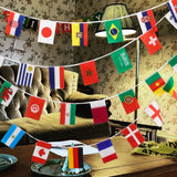 5 Sets of Countries String Flags Soccer Party Banners Soccer Themed Party Banners String Flags