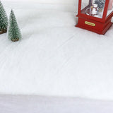 8ft White Artificial Soft Snow Blanket Rolled Soft Carpet Thickened Christmas Faux Snow Sheet Artificial Snow Roll For Crafts Christmas Village Display Polyester Carpet,White,Foamed Cotton