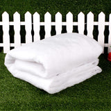 8ft White Artificial Soft Snow Blanket Rolled Soft Carpet Thickened Christmas Faux Snow Sheet Artificial Snow Roll For Crafts Christmas Village Display Polyester Carpet,White,Foamed Cotton