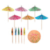 144 PCS Drink Umbrellas Cocktail Picks - Cocktail Umbrellas for Drinks, Mini Paper Umbrella Cocktail Toothpicks for Tropical Tiki Bar Hawaiian Beach Pool Party Decorations