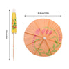 144 PCS Drink Umbrellas Cocktail Picks - Cocktail Umbrellas for Drinks, Mini Paper Umbrella Cocktail Toothpicks for Tropical Tiki Bar Hawaiian Beach Pool Party Decorations