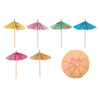 144 PCS Drink Umbrellas Cocktail Picks - Cocktail Umbrellas for Drinks, Mini Paper Umbrella Cocktail Toothpicks for Tropical Tiki Bar Hawaiian Beach Pool Party Decorations