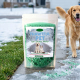 Pet Safe Ice Melt – Pet Friendly Ice Melt, Snow Melt – Green Granules with CMA, Driveway Salt & Sidewalk Salt for Ice (100g/3.35 oz)