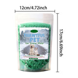 Pet Safe Ice Melt – Pet Friendly Ice Melt, Snow Melt – Green Granules with CMA, Driveway Salt & Sidewalk Salt for Ice (100g/3.35 oz)