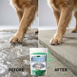 Pet Safe Ice Melt – Pet Friendly Ice Melt, Snow Melt – Green Granules with CMA, Driveway Salt & Sidewalk Salt for Ice (100g/3.35 oz)