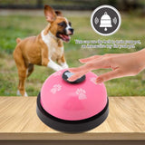 1 Set Pet Training Bells, Dog Potty Training And Outdoor Communication Bells, Dog Agility Training Interactive Toys,7*4.5cm,Black-pink