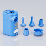 MINI Multifunctional Air Pump, All-in-One Inflation Vacuum Compression Lighting, 11kPa/430L Powerful Performance, 190g Portable Type-C Fast Charging, Camping Travel Essential.(BLUE