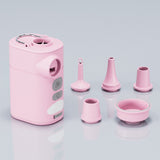 MINI Multifunctional Air Pump, All-in-One Inflation Vacuum Compression Lighting, 11kPa/430L Powerful Performance, 190g Portable Type-C Fast Charging, Camping Travel Essential.(pink)