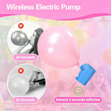 MINI Multifunctional Air Pump, All-in-One Inflation Vacuum Compression Lighting, 11kPa/430L Powerful Performance, 190g Portable Type-C Fast Charging, Camping Travel Essential.(black)