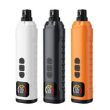 Electric Pet Nail Grinder w/ LED, 6-Speed, Low Noise & Dust Cap(BLACK)