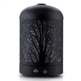 Black Aroma Diffuser 160 ml, Ultrasonic Aromatherapy Humidifier