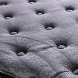 NNEDSZ Casa Decor Bamboo Charcoal Mattress Pocket Spring Pillowtop 5 Zone 32cm Depth - Queen - Charcoal