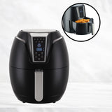NNEDSZ Kitchen Couture 4 Litre Air Fryer Digital Display Black 1400W Healthy Cooker