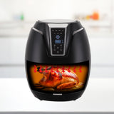 NNEDSZ Kitchen Couture 4 Litre Air Fryer Digital Display Black 1400W Healthy Cooker