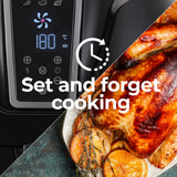 NNEDSZ Kitchen Couture 4 Litre Air Fryer Digital Display Black 1400W Healthy Cooker