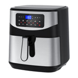 NNEDSZ Kitchen Couture 12 Litre Air Fryer Multifunctional LCD One Touch Display Silver