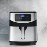 NNEDSZ Kitchen Couture 12 Litre Air Fryer Multifunctional LCD One Touch Display Silver