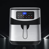 NNEDSZ Kitchen Couture 12 Litre Air Fryer Multifunctional LCD One Touch Display Silver