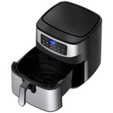 NNEDSZ Kitchen Couture 12 Litre Air Fryer Multifunctional LCD One Touch Display Silver