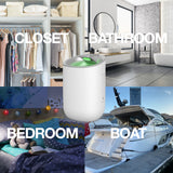 NNEDSZ Pursonic 600ML Smart Touch X3 Dehumidifier Portable Electric Office Home White