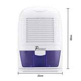 NNEDSZ Pursonic 1500ML Clean Air Max Dehumidifier Portable Electric Office Home White