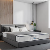 NNEDSZ Spine-Lab Mattress 5 Zone 21cm Medium Firm Foam Bonnell Spring - Double - White