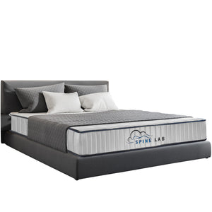 NNEDSZ Spine-Lab Mattress 5 Zone 21cm Medium Firm Foam Bonnell Spring - Double - White