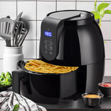 NNEDSZ Kitchen Couture 3.5 Litre Digital Display Black Air Fryer Oil Free Cooking