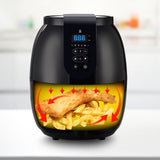 NNEDSZ Kitchen Couture 3.5 Litre Digital Display Black Air Fryer Oil Free Cooking