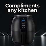 NNEDSZ Kitchen Couture 3.5 Litre Digital Display Black Air Fryer Oil Free Cooking