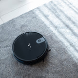 NNEDSZ MyGenie XSonic Wifi Pro Robotic Vacuuum Cleaner Carpet Wet Dry Mopping Black