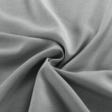 NNEDSZ Royal Comfort 2000TC 6 Piece Bamboo Sheet & Quilt Cover Set Cooling Breathable - Queen - Grey
