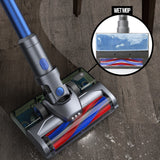NNEDSZ MyGenie H20 PRO Wet Mop 2-IN-1 Cordless Stick Vacuum Cleaner Handheld Recharge - Blue
