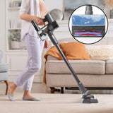 NNEDSZ MyGenie H20 PRO Wet Mop 2-IN-1 Cordless Stick Vacuum Cleaner Handheld Recharge - Grey