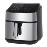 NNEDSZ Kitchen Couture 11.5 Litre Air Fryer Multifunctional LCD Digital Display Silver