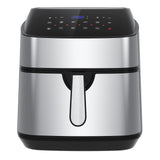 NNEDSZ Kitchen Couture 11.5 Litre Air Fryer Multifunctional LCD Digital Display Silver