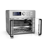 NNEDSZ Kitchen Couture 25 Litre Air Fryer Oven French Door Multifunctional Silver