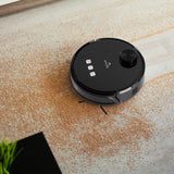 NNEDSZ MyGenie Laser Smart Pro IQ 360 Robot Vacuum Cleaner Black WIFI Remote Control